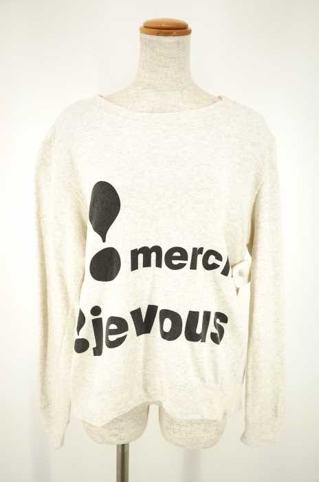 mercibeaucoup (メルシーボークー) スウェットトップス レディース トップス