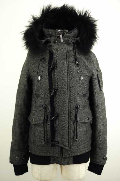 BUFFALO BOBS バッファローボブス ウール混 コート size2/グレー ◇■ ☆ aja5 BuffaloBobs （バッファローボブズ） ウール混ライナー付きブルゾン