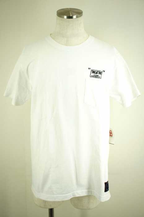 Let it Ride×M&M （レットイットライド×エムアンドエム） 17SS LIR BASIC STAR T 刺繍ポケットTシャツ メンズ トップス