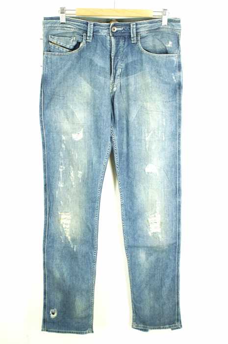 DIESEL BLACK GOLD (ディーゼルブラックゴールド) リベア加工デニムパンツ メンズ パンツ