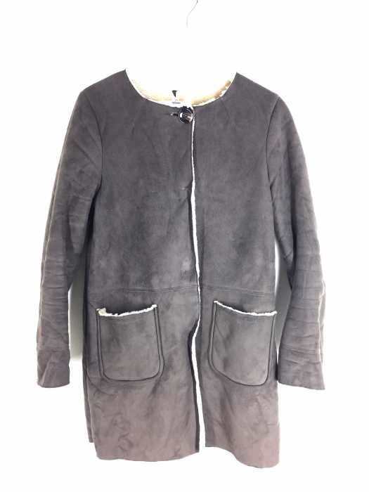 relume JOURNAL STANDARD (レリューム ジャーナルスタンダード) フェイクムートンノーカラーコート レディース アウター