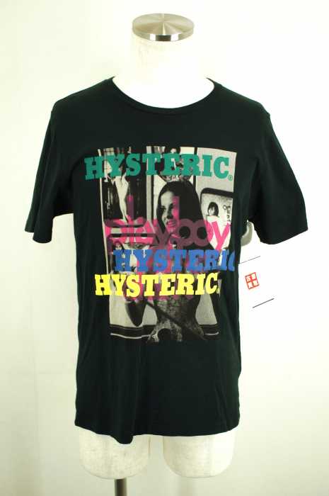 HYSTERIC GLAMOUR×PLAY BOY （ヒステリックグラマープレイボーイ） プリントTシャツ メンズ トップス