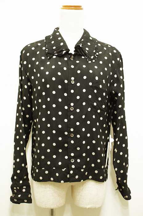 JUNYA WATANABE COMME des GARCONS （ジュンヤワタナベコムデギャルソン） ドット柄ブラウス レディース トップス