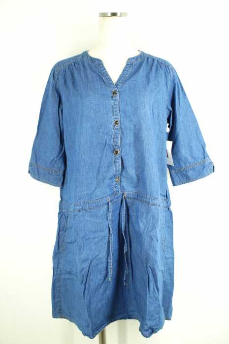 chocol raffine robe (ショコラフィネローブ) バンドカラー プルオーバー レディース ワンピース