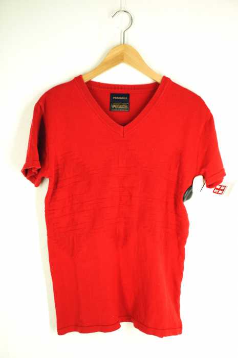 1PIU1UGUALE3 (ウノピュウノウグァーレトレ) PENDLETON S/S V-neck T-shirts メンズ トップス