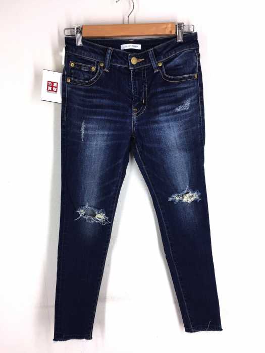 AZUL by moussy （アズールバイマウジー） クラッシュデニムスキニー CRASH DENIM SKINNY レディース パンツ