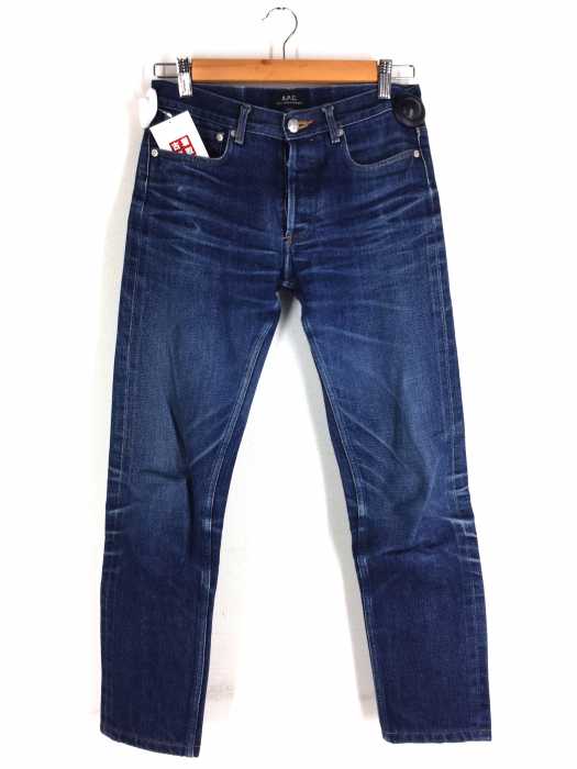 A.P.C. （アーペーセー） PETIT NEW STANDARD ボタンフライデニムパンツ セルビッチ メンズ パンツ