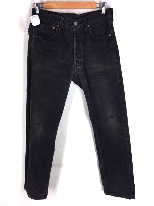 Levi's(リーバイス) ブラックデニムパンツ 501ボタン裏522 メンズ パンツ