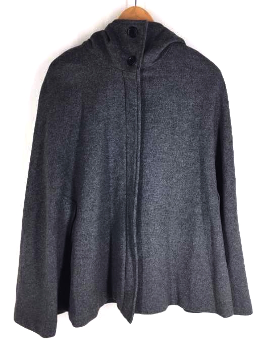 Makers Shirt 鎌倉(メーカーズシャツカマクラ) ウールポンチョ マントコート レディース アウター