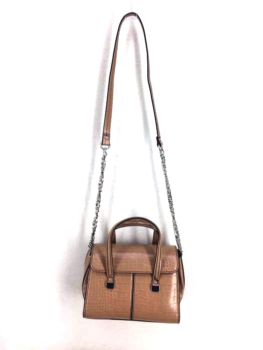 ZARA(ザラ) クロコ型押し 2way ショルダー ハンドバッグ レディース バッグ