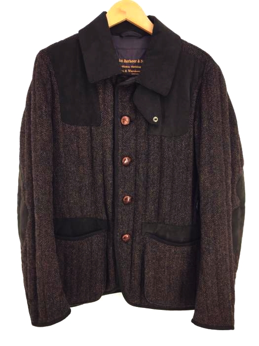 barbour ツイード　ジャケット 46 楽天市場】90s イングランド製 □ バブアー ダービー ツイード