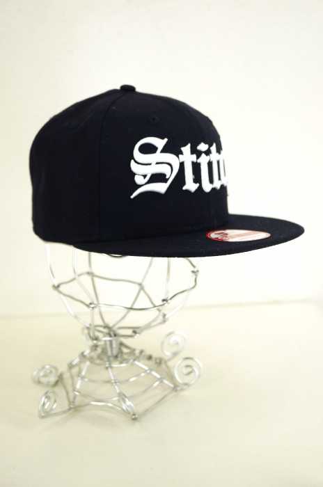 JAM HOME MADE × NEW ERA （ジャムホームメイド × ニューエラ） 16AW DESIGNLESS STITCH CAP 刺繍スナップバックキャップ メンズ 帽子