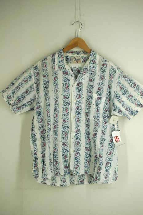 USED古着  （ユーズドフルギ） ペイズリー柄 シャツ メンズ トップス
