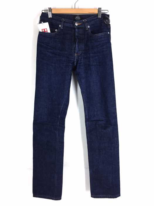 A.P.C. （アーペーセー） NEW STANDARD ボタンフライデニムパンツ セルビッチ メンズ パンツ