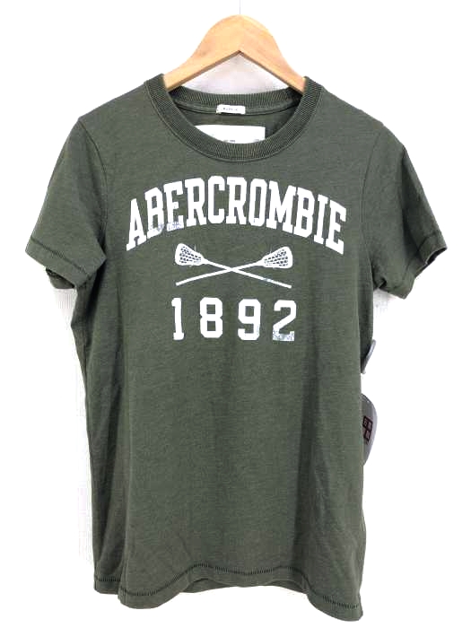 Abercrombie & Fitch（アバクロンビーアンドフィッチ） 半袖プリントクルーネックTシャツ メンズ トップス
