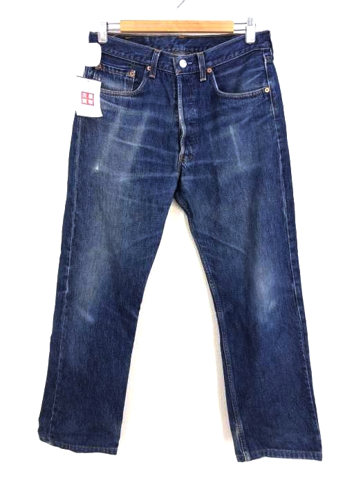 Levis（リーバイス） 501裏ボタン532USA製ストレートデニムパンツ メンズ パンツ