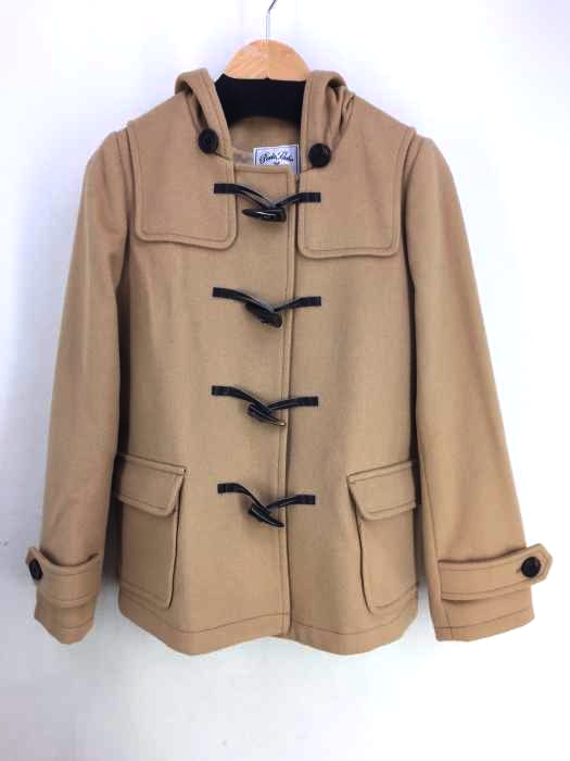 Perle Peche（ペルルペッシュ） メルトンウールショートダッフルコート レディース アウター