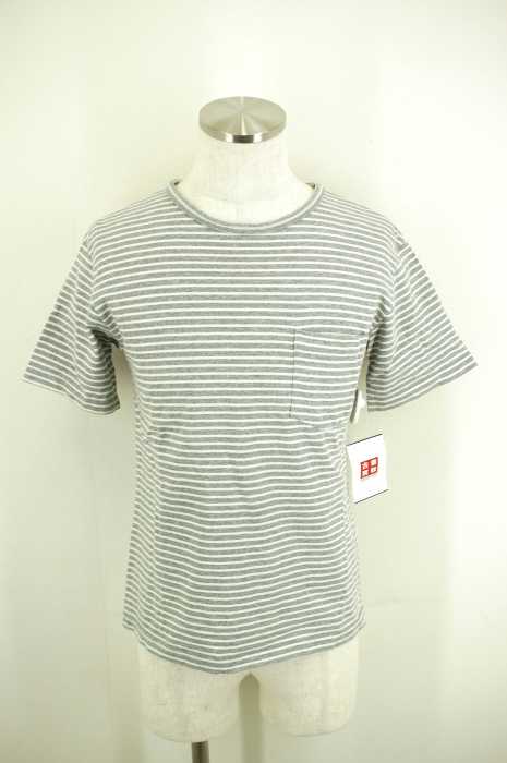 LIDEAL (リディアル) ポケット付ボーダーTシャツ メンズ トップス