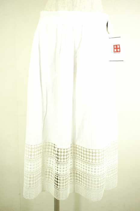 BEAUTY & YOUTH UNITED ARROWS (ビューティーアンドユースユナイテッドアローズ) レース切替イージースカート レディース スカート