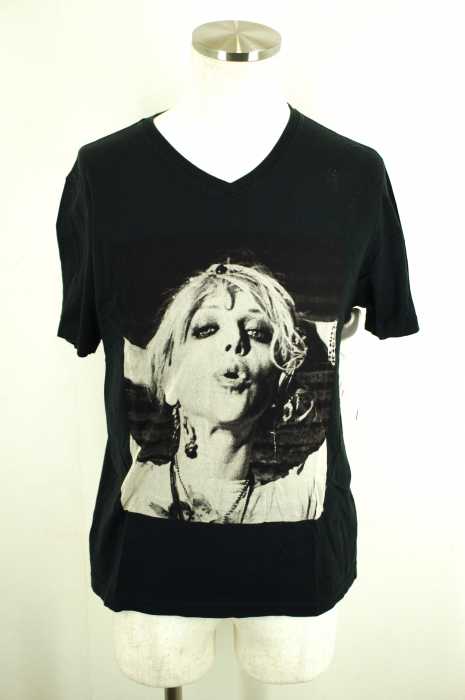 HYSTERIC GLAMOUR （ヒステリックグラマー） COURTNEY MONO　VネックTシャツ メンズ トップス