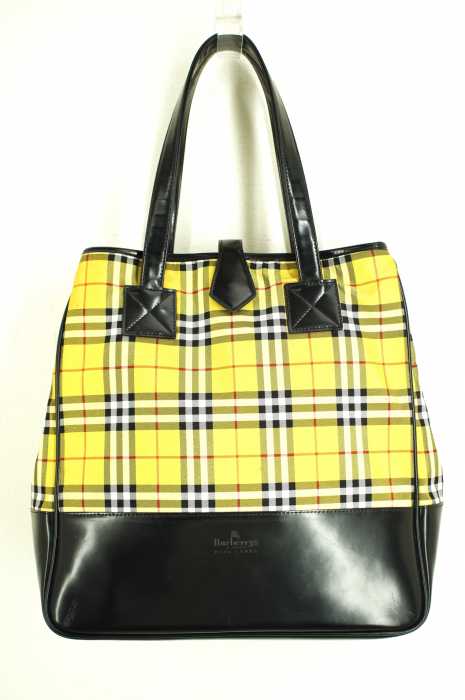 BURBERRY BLUE LABEL（バーバリーブルーレーベル） 異素材切替 レディース バッグ