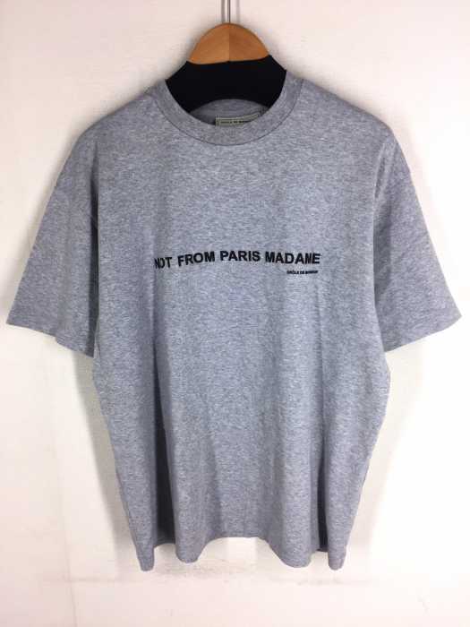 DROLE DE MONSIEUR （ドロールドムッシュ） not from paris madame クルーネックカットソー メンズ トップス