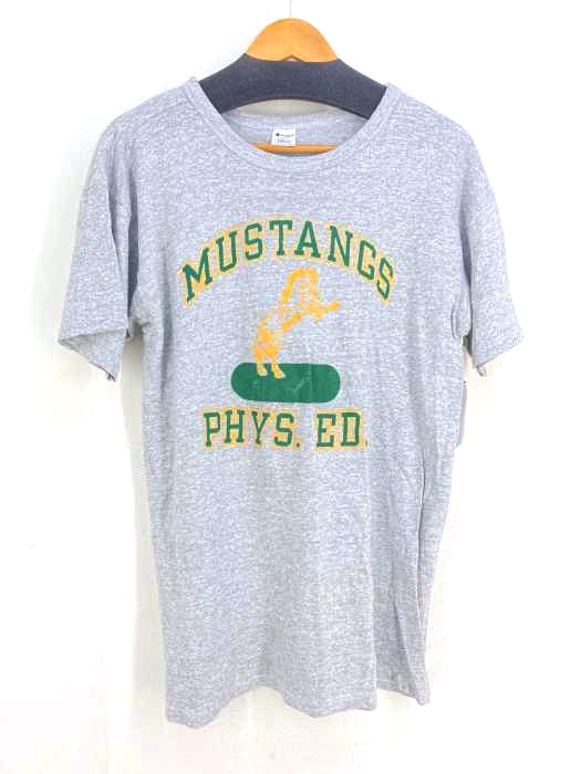 Champion(チャンピオン) 90sMUSTANGSプリントTシャツ メンズ トップス