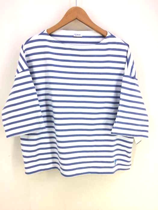 ORCIVAL（オーチバル） ビックシルエットボーダーカットソー レディース トップス