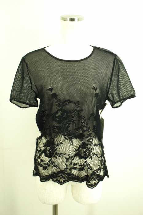 TOPSHOP (トップショップ) 総レース刺繍トップス レディース トップス