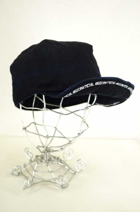 GDC x CA4LA （ジーディーシーカシラ） 16SS TUCK.B.B.CAP タックインディゴリネンキャップ メンズ 帽子
