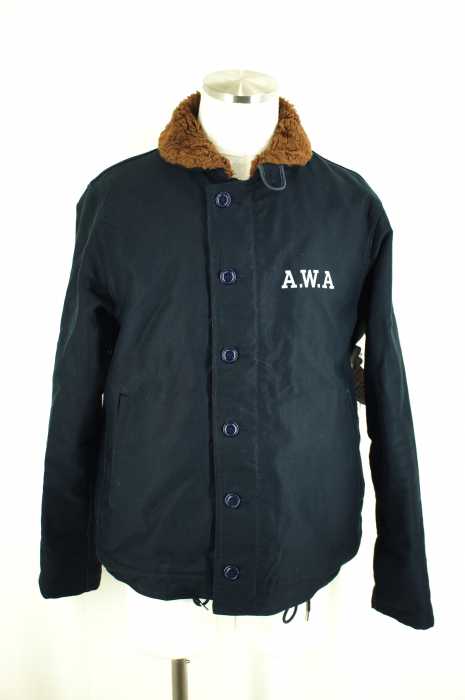 A.W.A （エーダブルエー） 裏ボア N-1 デッキジャケット メンズ 