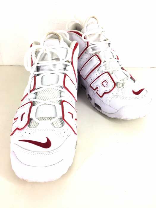 NIKE （ナイキ） AIR MORE UPTEMPO 96 WHITE VARSITY RED-WHITE エア モア アップテンポ モアテン メンズ シューズ
