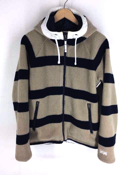 HELLY HANSEN（ヘリーハンセン） Orland Jacket ボーダーボアフリースジャケット メンズ アウター