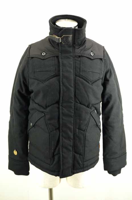 G-STAR RAW (ジースターロー) 裏地チェック中綿ジャケット メンズ アウター