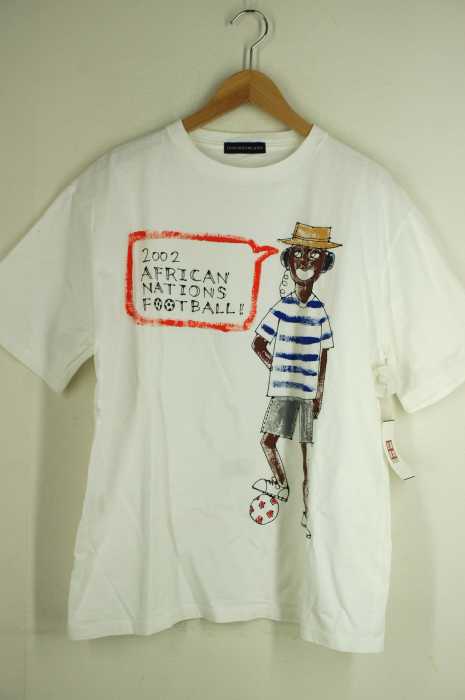 TOMORROWLAND(トゥモローランド) 2002 AFRICAN NATIONS FOOTBALL プリントTシャツ メンズ トップス