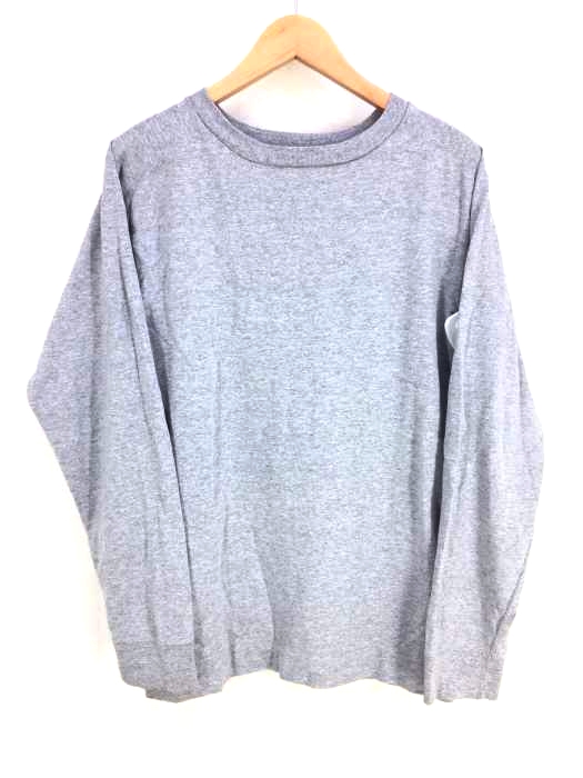 Necessary or unnecessary(ネセサリーオアアンネセサリー) ロングスリーブボートネックtシャツ メンズ トップス