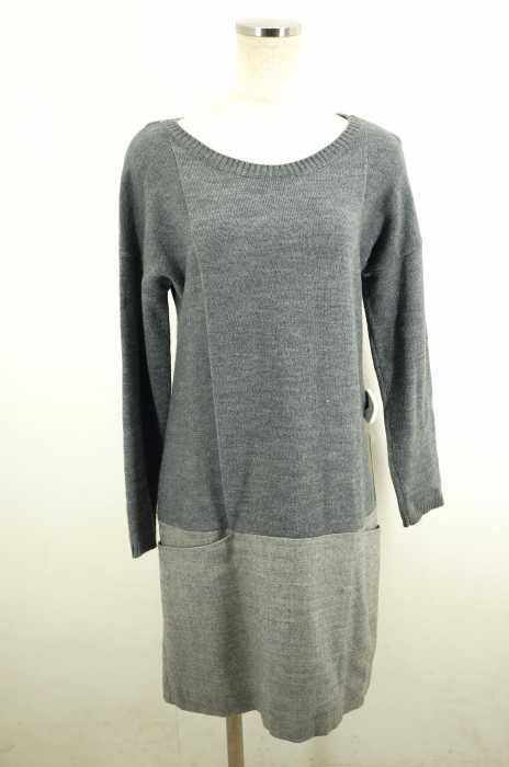 BEAUTY & YOUTH UNITED ARROWS  （ビューティーアンドユースユナイテッドアローズ） ウール混ニット切り替えワンピース レディース ワンピース