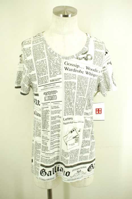 john balliann (ジョンガリアーノ) 総柄Tシャツ メンズ トップス