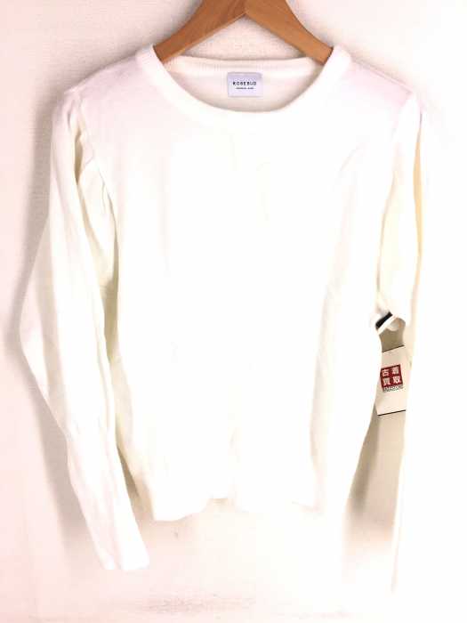 ROSE BUD (ローズバッド) クルーネックニット レディース トップス