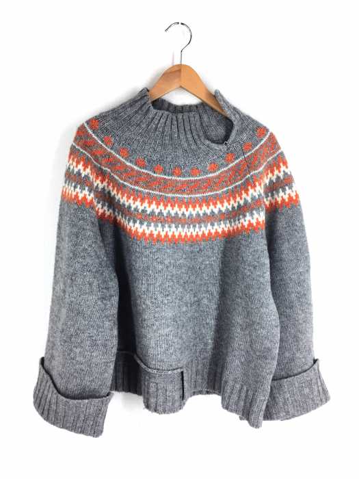 BLACK by moussy(ブラックバイマウジー) fairisle knit knit tops レディース トップス