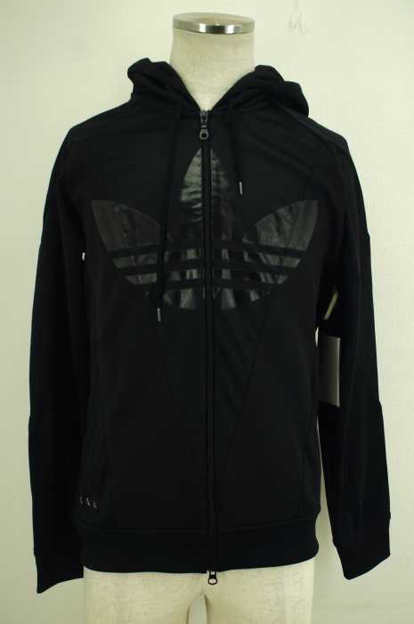 adidas × vanquish(アディダス × ヴァンキッシュ) 12AW スタッズ付きプリントジップアップジャージパーカー メンズ トップス