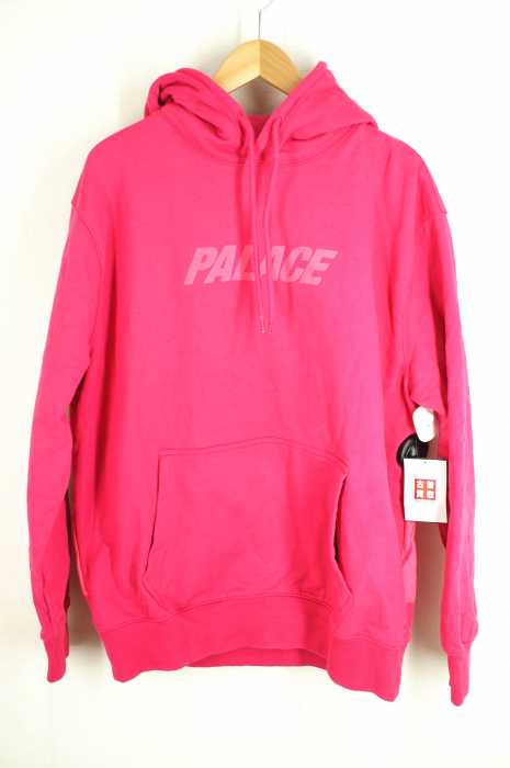 PALACE （パレス） JUMBO FERG HOOD　HOT PINK メンズ トップス
