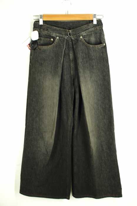 JOHN LAWRENCE SULLIVAN （ジョンローレンスサリバン） WASH WIDE JEANS レディース パンツ