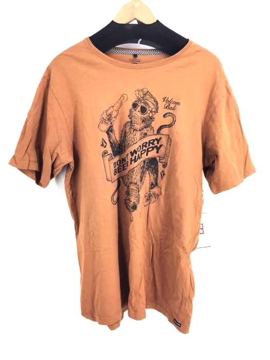 VOLCOM（ヴォルコム） プリントクルーネックTシャツ メンズ トップス