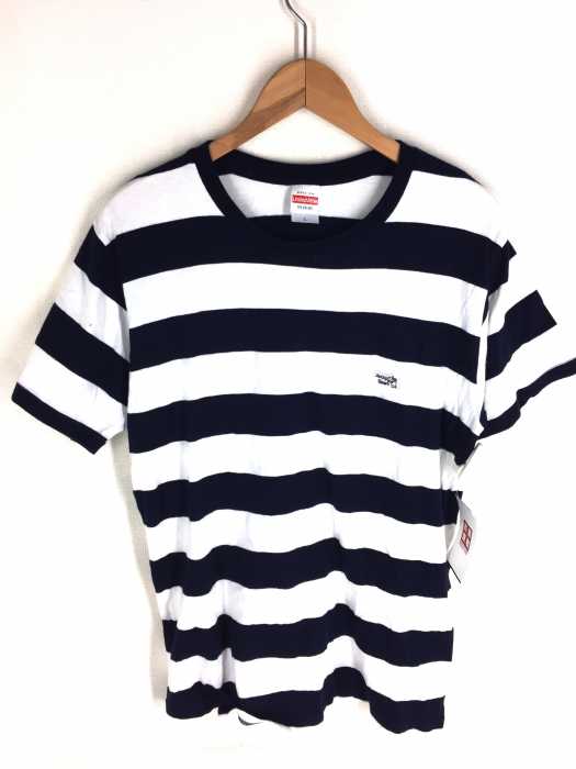 JAZZY SPORT（ジャジースポート） ロゴワッペンボーダーTシャツ メンズ トップス