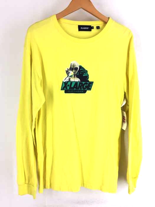 X-LARGE(エクストララージ) GREY L/S グレイ ロングスリーブ メンズ トップス