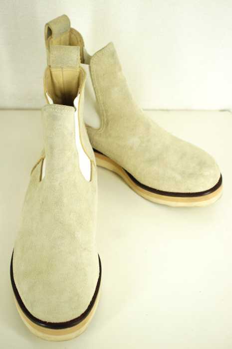 WHITE MOUNTAINEERING（ホワイトマウンテニアリング） SUEDE VIBRAM SOLE SIDE GORE BOOTS メンズ シューズ