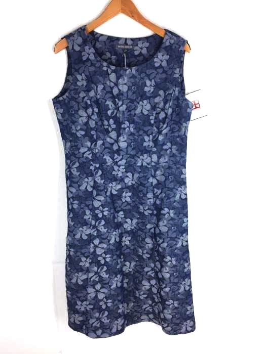 LAURA ASHLEY（ローラアシュレイ） 花柄ノースリーブワンピース レディース ワンピース