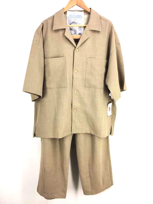 FREAKS STORE（フリークスストア） リネンオープンカラーシャツ/リネンイージーパンツ セットアップ メンズ セットアップ