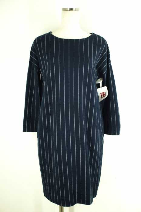 Demi-Luxe BEAMS （ビームス） ストライプ コクーンワンピース レディース ワンピース